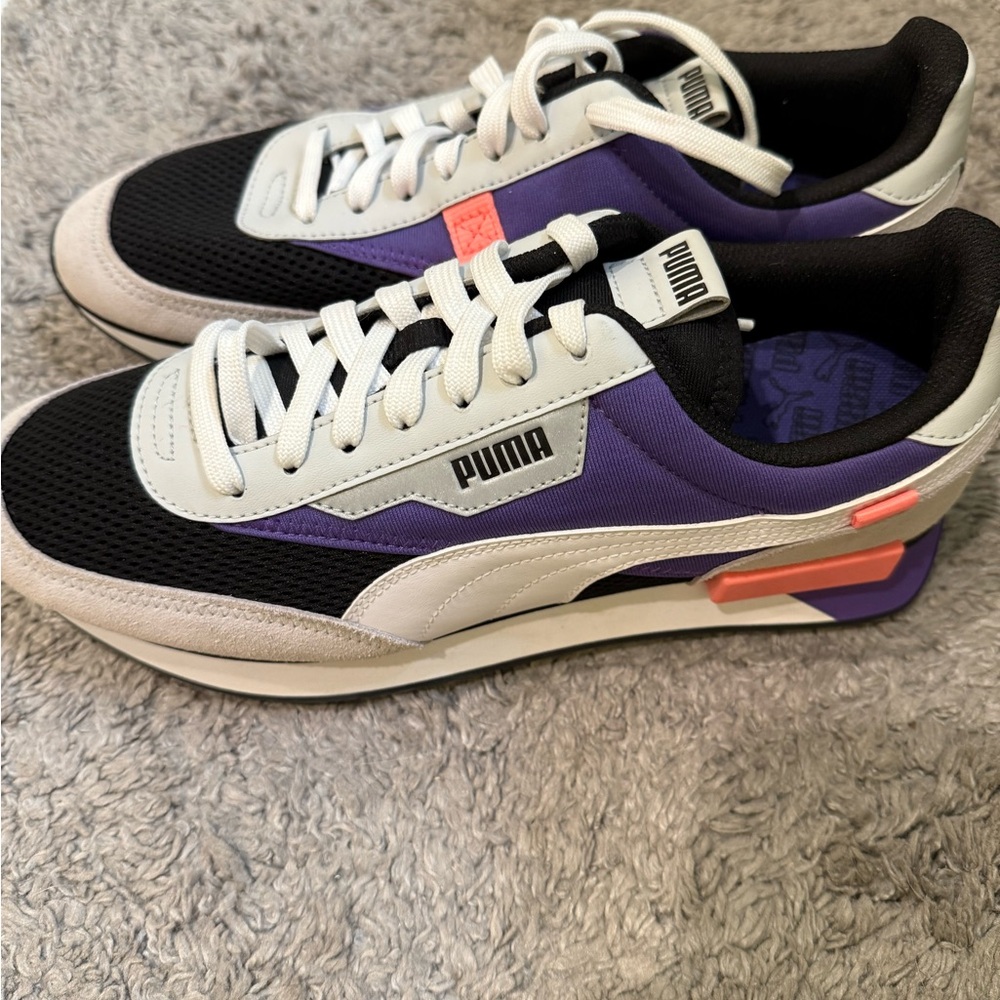 PUMA Future Rider Galaxy Pack Lace Up Trainers Sneakers Women Size 10 Multi NWT - Picture 4 of 6